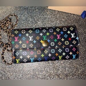 Louis Vuitton Multicolore Insolite Wallet – Takashi Murakami Collection with box